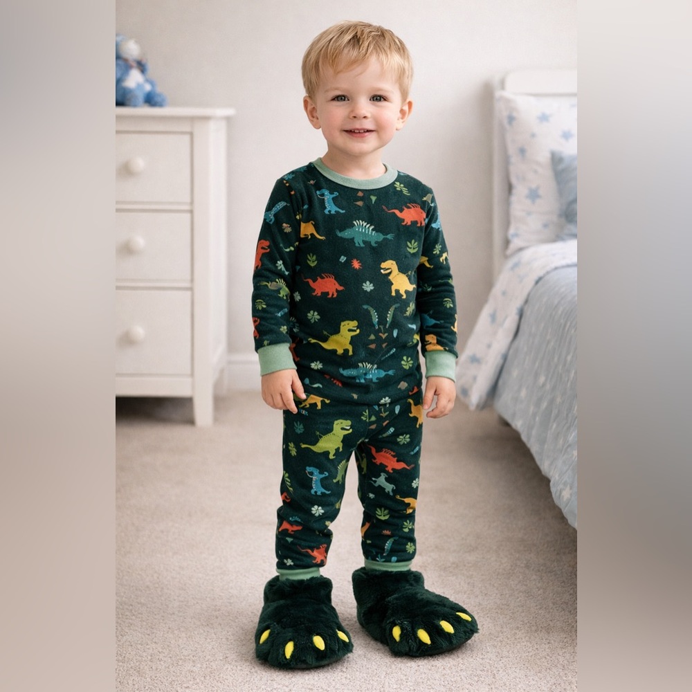 Kids Gap monster slippers size 3-4 NWOT - Picture 2 of 4